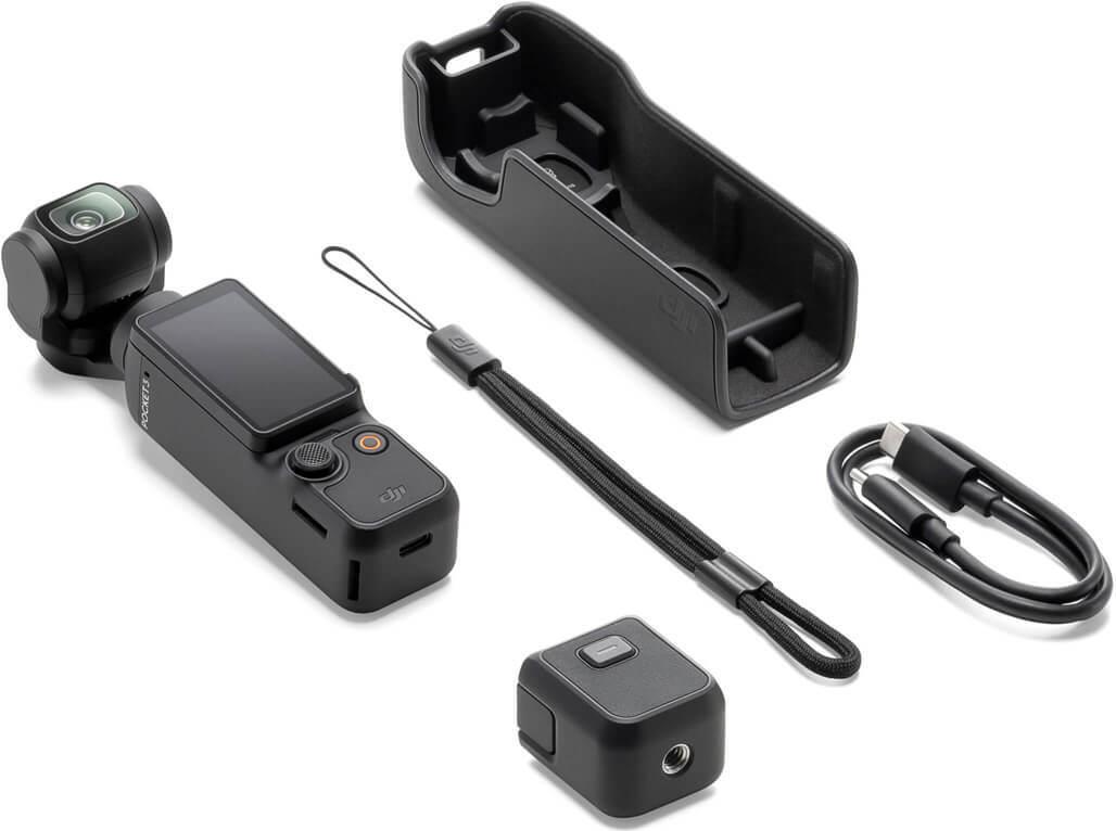 Купить DJI Osmo Pocket 3 Kamera mit Aufhängung 4K Ultra HD 9,4 MP Schwarz (153291) в магазине wardena.ru