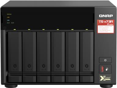 Купить QNAP TS-673A NAS Tower Ethernet/LAN Anthrazit V1500B (TS-673A-SW5T) в магазине wardena.ru