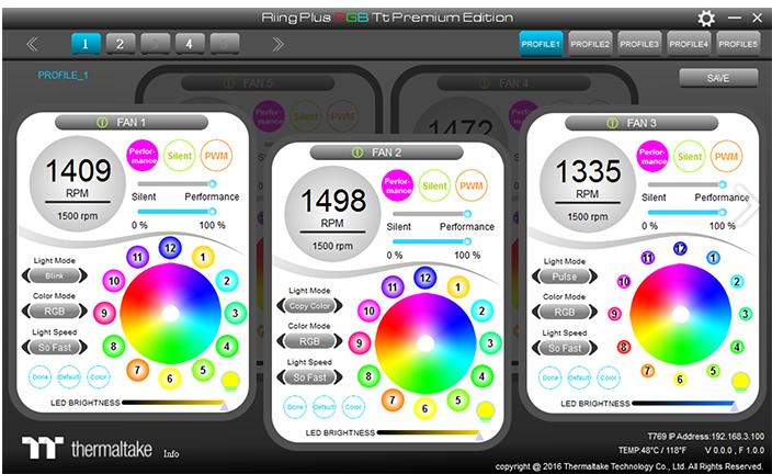 Купить Thermaltake Riing PLUS 12 RGB Fan TT Premium Edition - System-Gebläseeinheit - 120 mm (CL-F053-PL12SW-A) в магазине wardena.ru