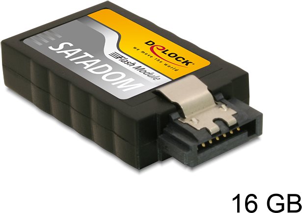 Купить Delock SATA 6 Gb/s Flash Modul 16 GB Vertikal (54655) в магазине wardena.ru