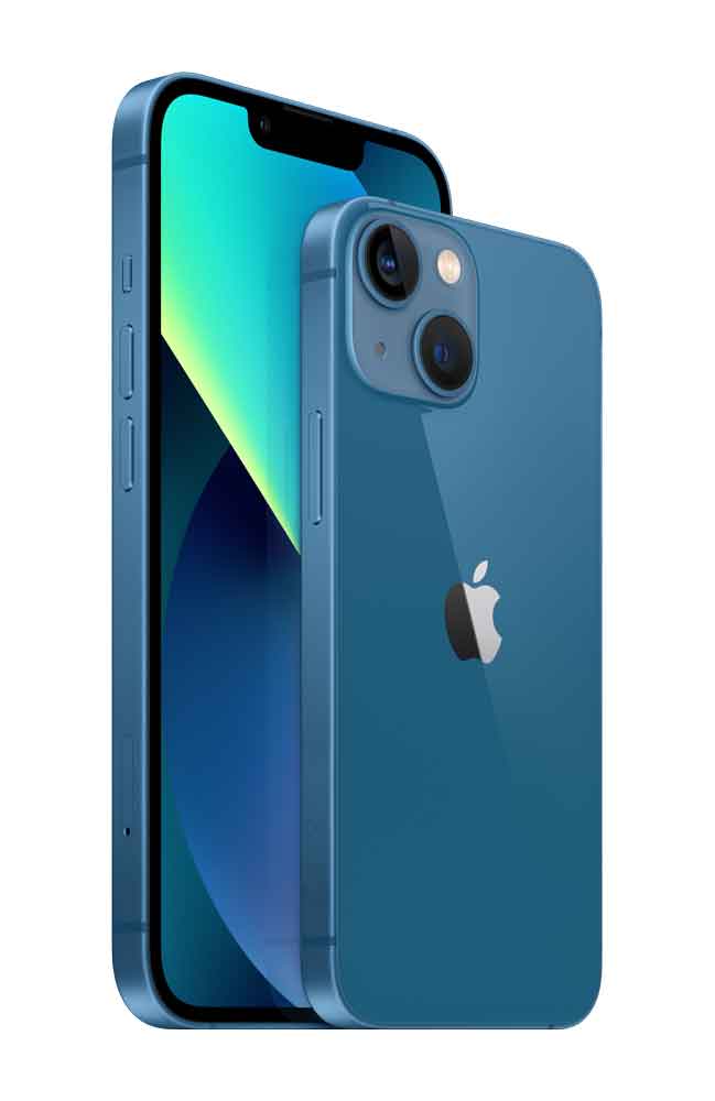 Купить Apple iPhone 13 - Smartphone - Dual-SIM - 5G NR - 512GB - 6.1" - 2532 x 1170 Pixel (460 ppi (Pixel pro" )) - Super Retina XDR Display - 2 x Rückkamera 12 MP Frontkamera - Blau (MLQG3ZD/A) в магазине wardena.ru