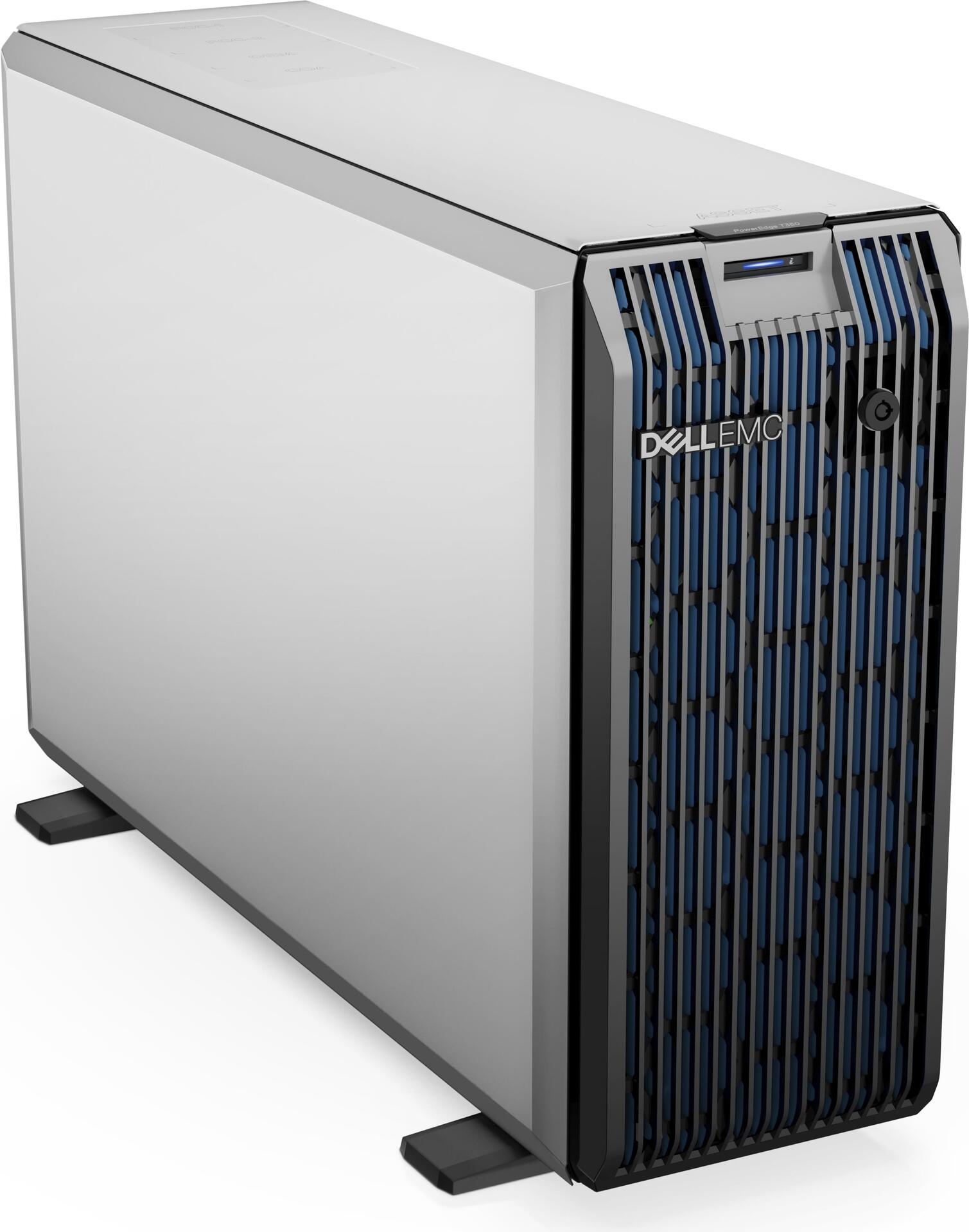 Купить Dell PowerEdge T350 - Server - Tower - 1-Weg - 1 x Xeon E-2336 / 2.9 GHz - RAM 16 GB - SAS - Hot-Swap 8.9 cm (3.5") Schacht/Schächte - HDD 2 x 4 TB - Matrox G200 - 1GbE - kein Betriebssystem - Monitor: keiner - Schwarz - (RW9J2) в магазине wardena.ru