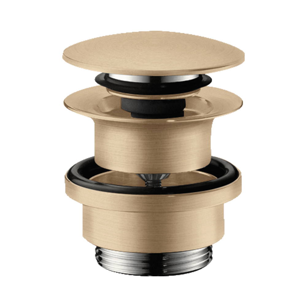 Купить Hansgrohe Набор для слива push-open для раковины и биде золото 50100990 в магазине wardena.ru