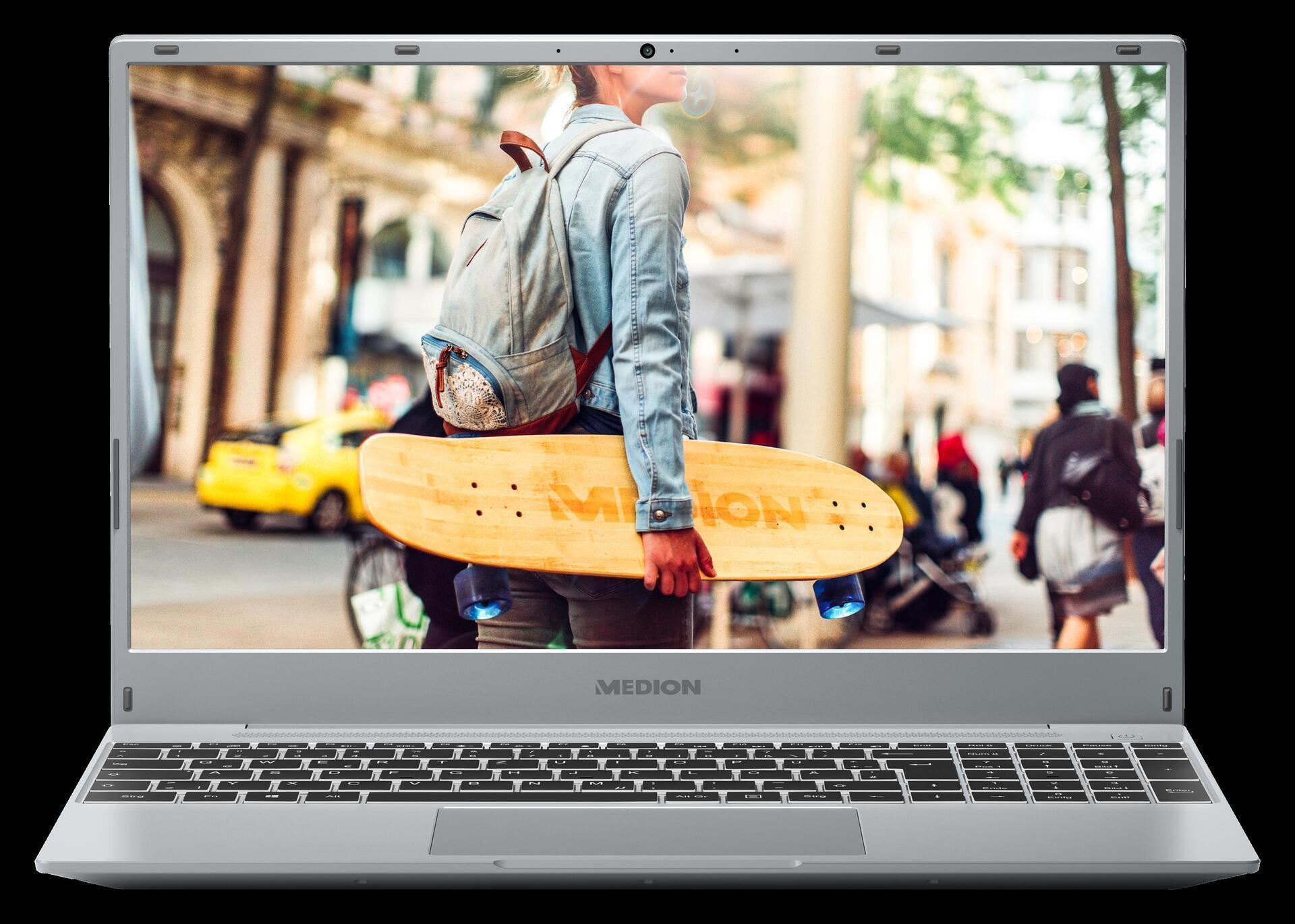 Купить Medion Akoya E15303 - Ryzen 5 4500U / 2.3 GHz - Win 10 Home 64-Bit - Radeon Graphics - 16 GB RAM - 512 GB SSD - 39.6 cm (15.6") IPS 1920 x 1080 (Full HD) - Wi-Fi 5 - kbd: Deutsch (30031344) в магазине wardena.ru