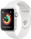 Купить Apple Watch Series 3 (GPS) - 42 mm - Aluminium, Silber - intelligente Uhr mit Sportband - Flouroelastomer - weiß - Bandgröße 140-210 mm - 8GB - Wi-Fi, Bluetooth - 32,3 g (MTF22ZD/A) в магазине wardena.ru