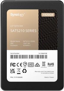 Купить Synology SAT5210 - SSD - 1.92 TB - intern - 2.5" (6.4 cm) - SATA 6Gb/s (SAT5210-1920G) в магазине wardena.ru