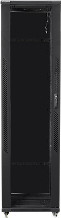 Купить Lanberg FF01-8047-12B Rack 47U Freistehendes Gestell Schwarz (FF01-8047-12B) в магазине wardena.ru