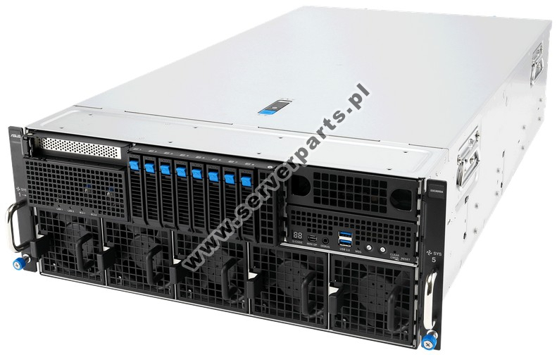 Купить Server ASUS ESC8000-E12-SKU2/3200W(3+1) • GPU/Coprocessor Server • 4U SATA/M.2 в магазине wardena.ru