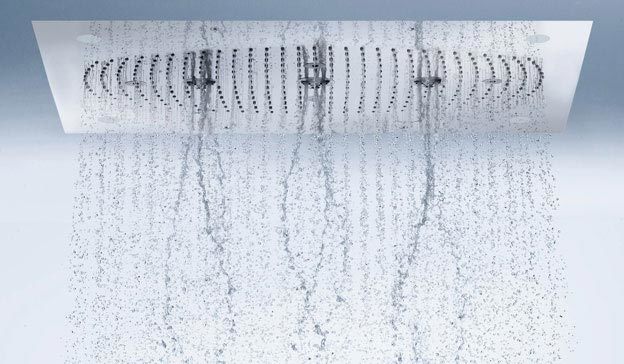Купить Hansgrohe Raindance Rainmaker Верхний душ  680/460 3jet с подсветкой хром 28418000 в магазине wardena.ru