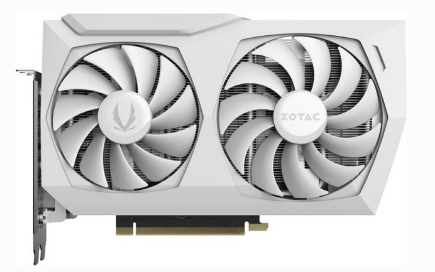 Купить Zotac GeForce RTX 3060 Ti AMP White Edition LHR, 8GB GDDR6, HDMI, 3x DP (ZT-A30610F-10PLHR) в магазине wardena.ru