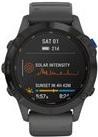 Купить Garmin fenix 6 Pro Solar Edition - 47 mm - schwarz - Sportuhr mit Band - Silikon - Slate Gray - Handgelenkgröße: 125-208 mm - Anzeige 3.302 cm (1.3") - 32 GB - Bluetooth, Wi-Fi, ANT+ - 62 g (010-02410-11) в магазине wardena.ru