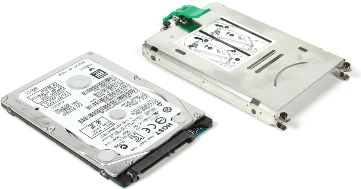 Купить HP - Festplatte - 500 GB - intern - 2.5" (6.4 cm) - SATA 3Gb/s - 7200 U/min - für EliteBook Folio 9470m (703267-001) в магазине wardena.ru
