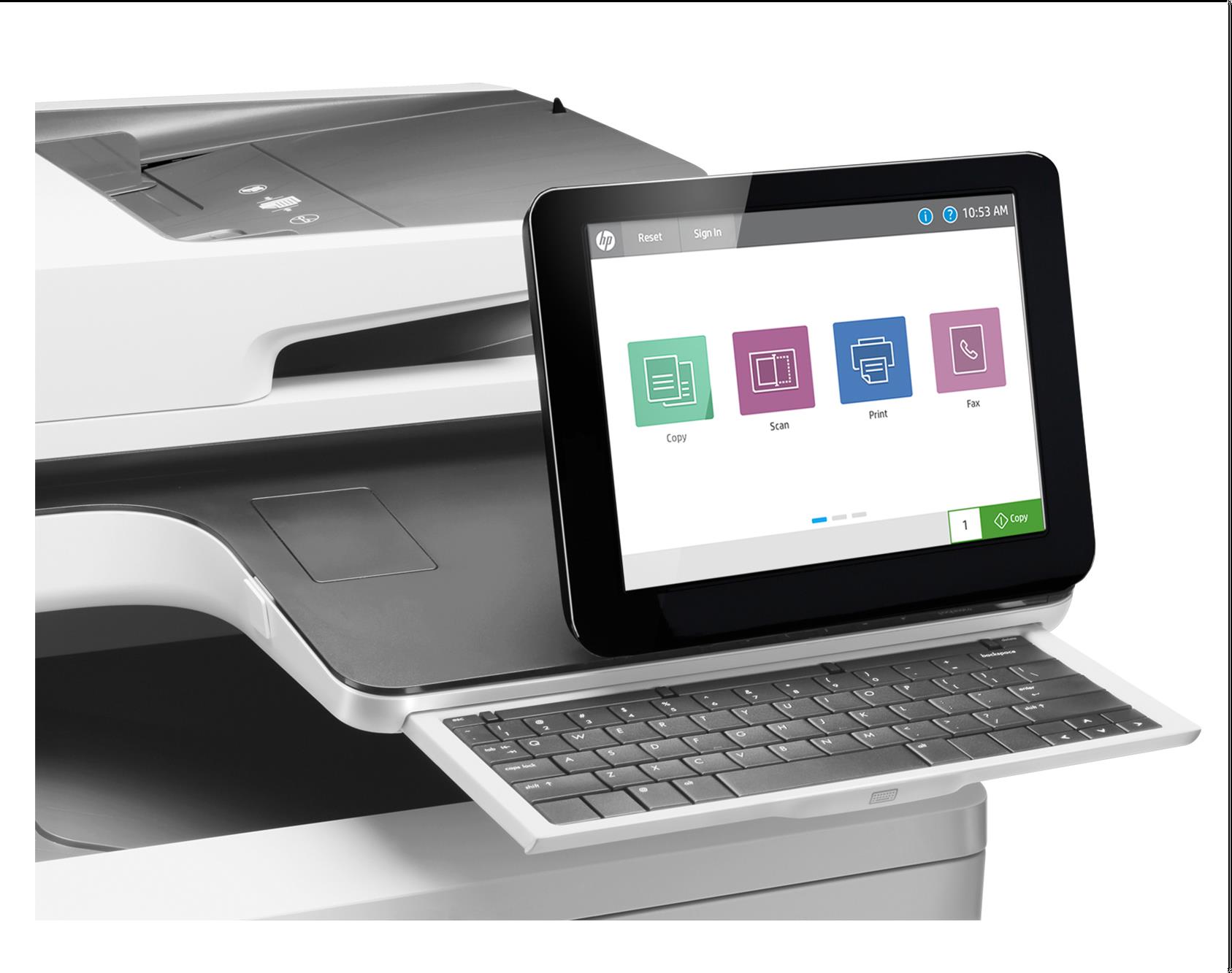 Купить HP Inc HP LaserJet Enterprise Flow MFP M578c - Multifunktionsdrucker - Farbe - Laser - Legal (216 x 356 mm) (Original) - A4/Legal (Medien) - bis zu 38 Seiten/Min. (Kopieren) - bis zu 38 Seiten/Min. (Drucken) - 650 Blatt (7ZU87A#B19) в магазине wardena.ru