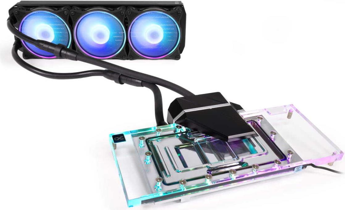 Купить Alphacool Eiswolf 2 AIO - 360mm RX 7900XT Reference mit Backplate (14490) в магазине wardena.ru