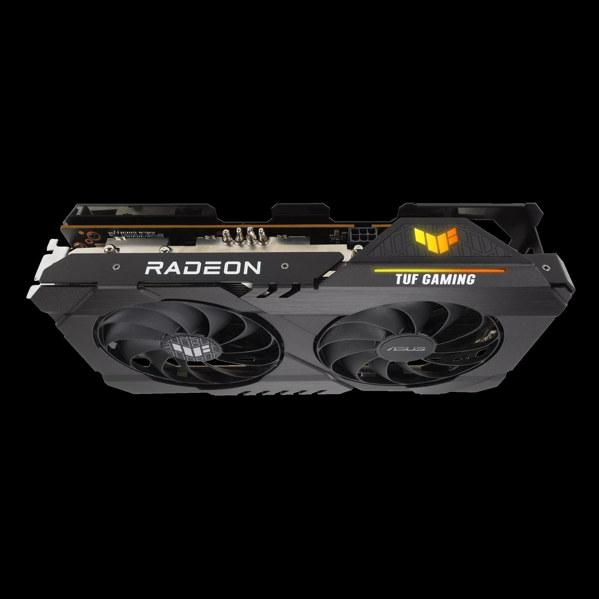 Купить ASUS TUF Gaming Radeon RX 6500 XT OC Edition - Grafikkarten - Radeon RX 6500 XT - 4 GB GDDR6 - PCIe 4.0 - HDMI, DisplayPort (90YV0HA0-M0NA00) в магазине wardena.ru