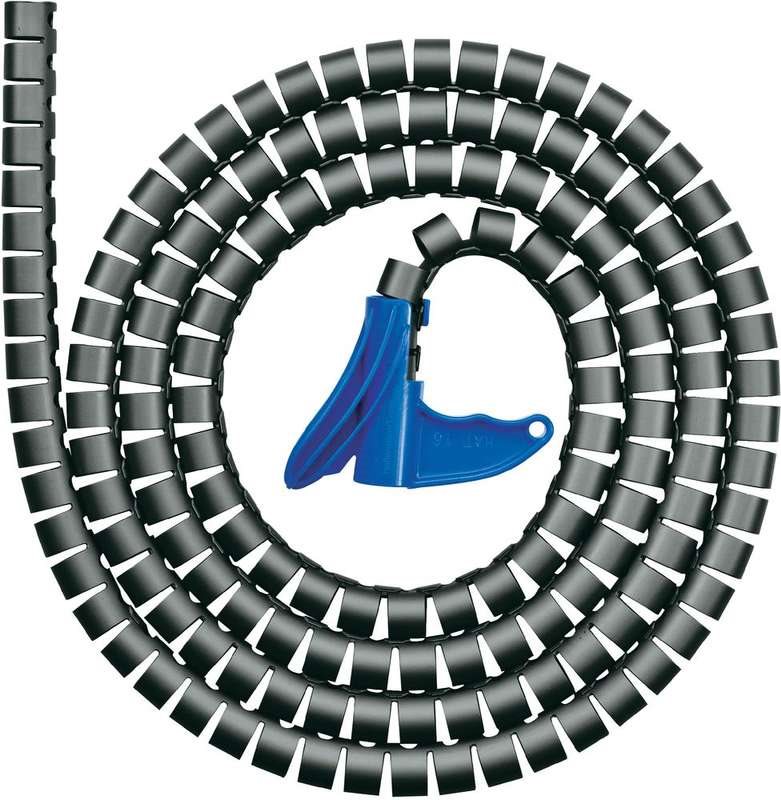 Купить HellermannTyton Schutzschlauch Helawrap HWPP Silber 25 m 161-64303 Inhalt: 25 m (161-64303) в магазине wardena.ru