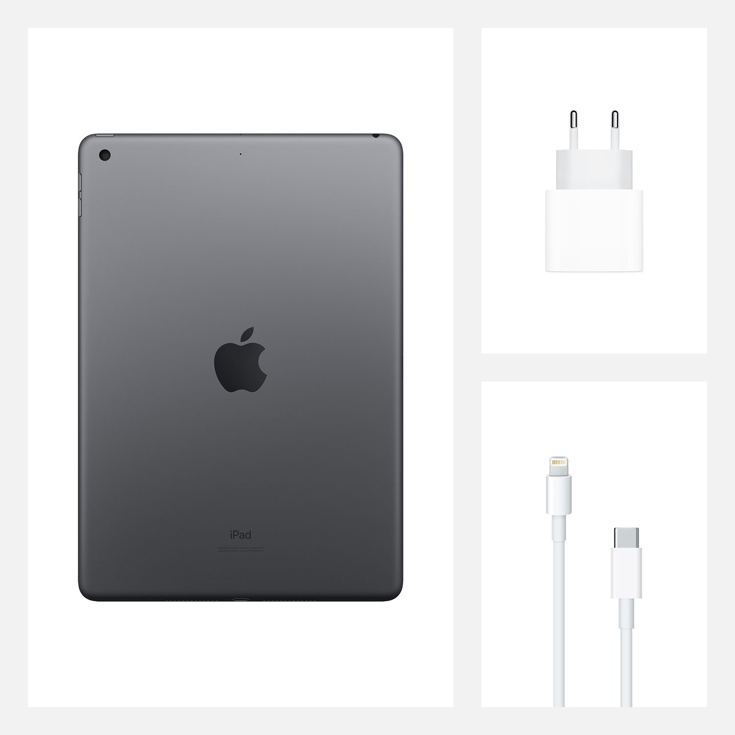 Купить Apple 10.2" iPad Wi-Fi - 8. Generation - Tablet - 32GB - 25,9 cm (10.2") IPS (2160 x 1620) - Space-grau (MYL92FD/A) в магазине wardena.ru