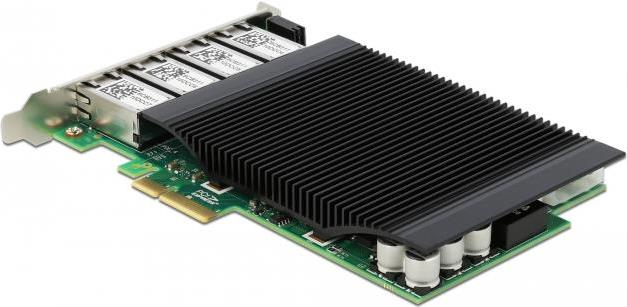 Купить Delock - Netzwerkadapter - PCIe 2,1 x4 - Gigabit Ethernet (PoE+) x 4 (88501) в магазине wardena.ru
