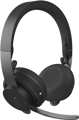 Купить Logitech Zone Wireless - Headset - On-Ear - Bluetooth - kabellos - aktive Rauschunterdrückung - Geräuschisolierung - Graphite - Zertifiziert für Microsoft Teams (981-000859) в магазине wardena.ru