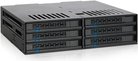 Купить Icy Dock MB326SP-B - Festplatte - SSD - Serial ATA III - Serial Attached SCSI - SATA - Rack (1U) - Schwarz - Festplatte - Leistung (MB326SP-B) в магазине wardena.ru