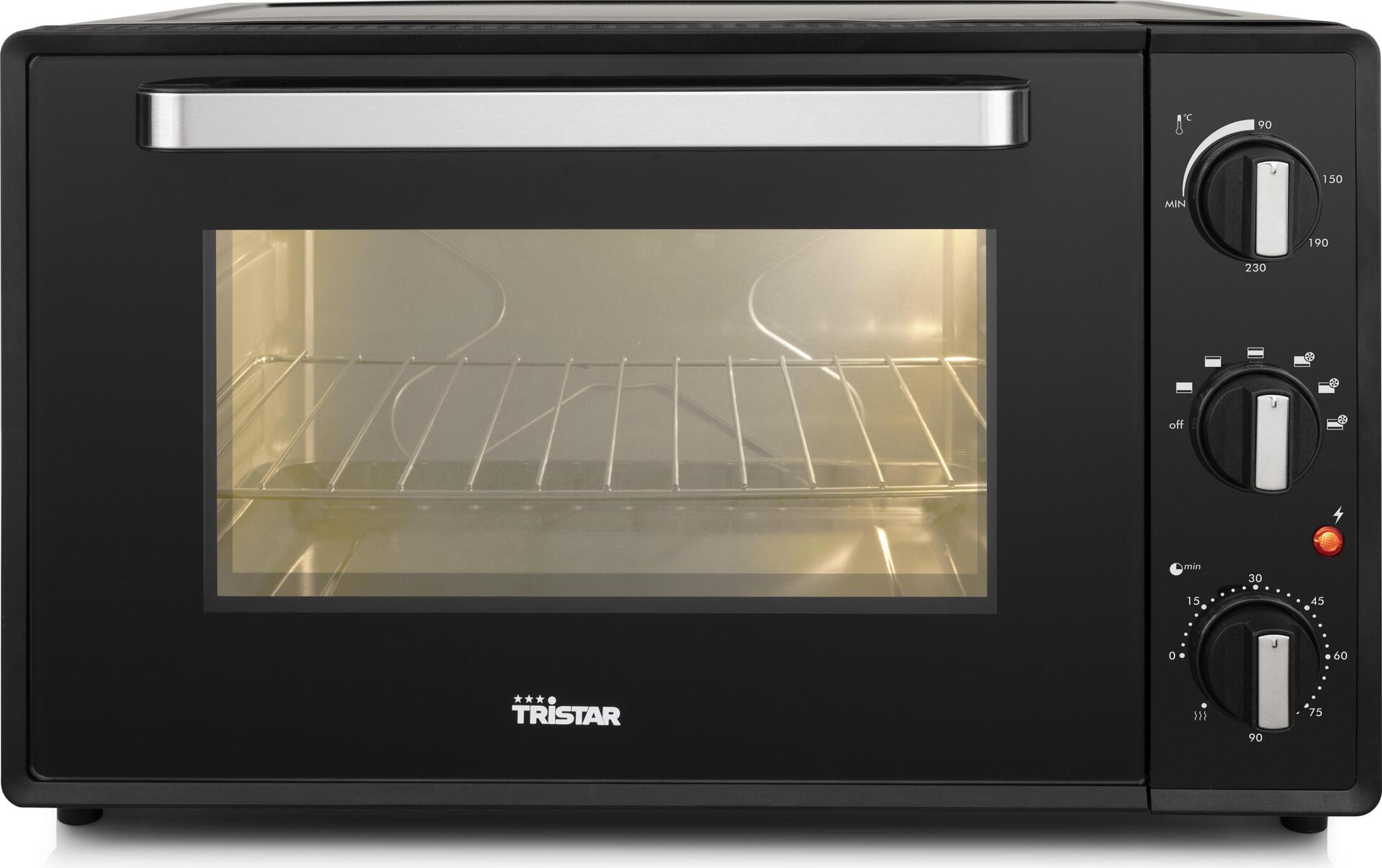 Купить Tristar OV-3635 Heißluft-Backofen - 48 l - Schwarz - Edelstahl - Freistehend - Drehregler - 0 - 230 °C - Metall (OV-3635) в магазине wardena.ru