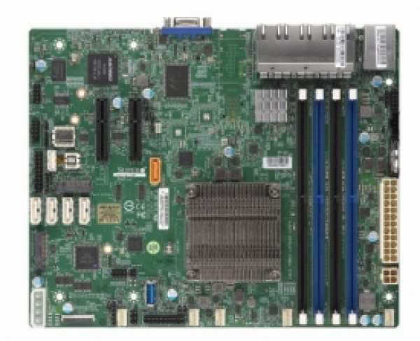 Купить Motherboard Supermicro MBD-A2SDV-8C-LN8F SoC FCBGA1310 Intel Atom C3758 FCBGA1310 SATA M.2 DDR4 IPMI в магазине wardena.ru