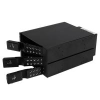 Купить StarTech.com 3-fach 3,5 trägerloser SATA Festplatten Aluminium Wechselrahmen Backplane - 3 Bay 3.5"  (8,9cm) Mobiles HDD Speicher Rack - Mobiles Speicher-Rack - 2.5" (6.4 cm) - Schwarz - für P/N: 25SAT35HDD, PEXMSATA3422 (HSB3SATSASBA) в магазине wardena.ru