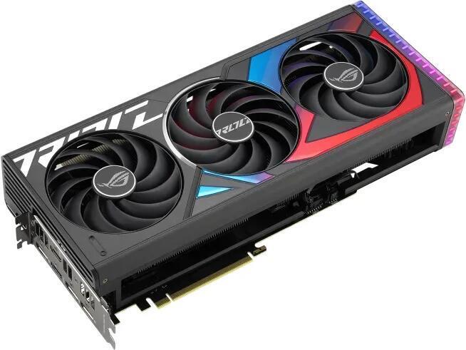 Купить ASUS ROG STRIX GeForce RTX 4070 Ti SUPER OC Grafikkarte - 16GB GDDR6X, 2x HDMI, 3x DP (90YV0KG0-M0NA00) в магазине wardena.ru