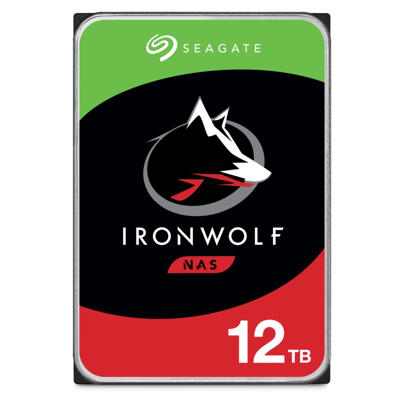 Купить Seagate IronWolf ST12000VN0008 - Festplatte - 12 TB - intern - 3.5" (8.9 cm) - SATA 6Gb/s - 7200 U/min - Puffer: 256 MB в магазине wardena.ru
