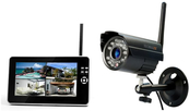 Купить Technaxx 4260101737953 TX-28 Easy Security Kamera Set mit Aufnahmefunktion (17,8 cm (7" ) LCD-Display, CMOS Sensor) schwarz (4433) в магазине wardena.ru