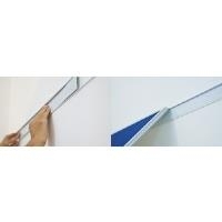 Купить FRANKEN Wandschienen-Set PRO, 3.000 x 60 mm, silber Stärke: 15 mm, beschriftbar, aus Metall (WS8300) в магазине wardena.ru