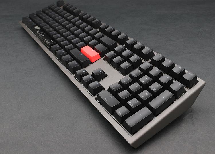 Купить Ducky Shine 7 PBT Gaming Tastatur, MX-Speed-Silver, RGB LED - gunmetal (DKSH1808ST-PDEPDAHT1) в магазине wardena.ru