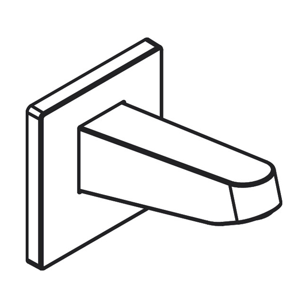 Купить Hansgrohe Pulsify Держатель верхнего душа 260 черный матовый 24149670 в магазине wardena.ru
