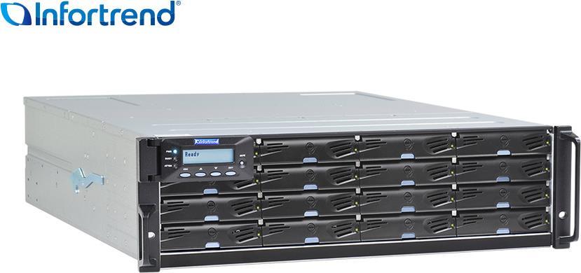 Купить Infortrend DS3016RUC000C-8V30 Disk-Array Rack (3U) (DS3016RUC000C-8V30) в магазине wardena.ru