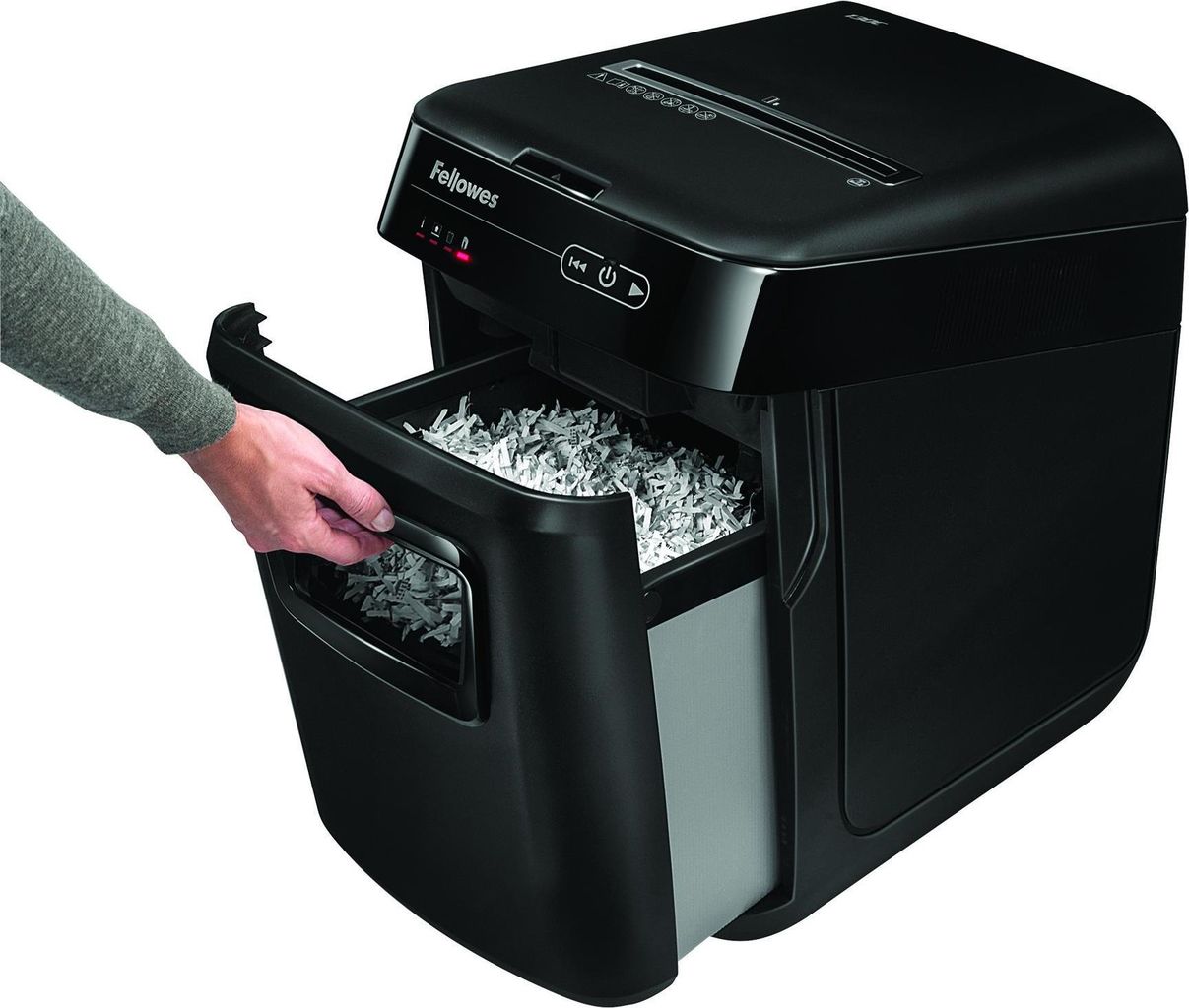 Купить Fellowes AutoMax 130C - Vorzerkleinerer - Kreuzschnitt - 4 x 51 mm - P-3 (4680101) в магазине wardena.ru