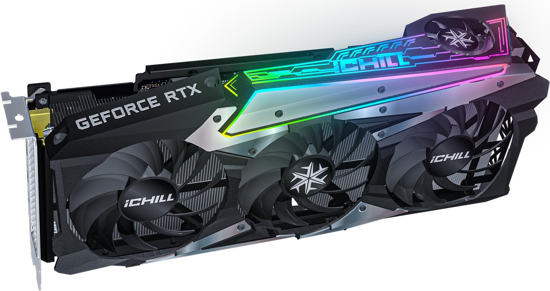 Купить Inno3D iChill GeForce RTX 3060 Ti X4 - GeForce RTX 3060 Ti - 8 GB - GDDR6X - 256 Bit - 7680 x 4320 Pixel - PCI Express x16 4.0 (C306T4-086XX-1820VA35R) в магазине wardena.ru