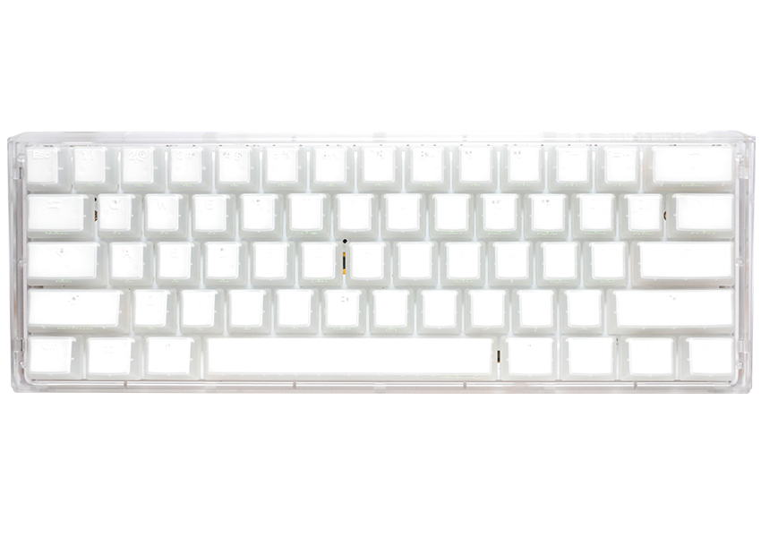 Купить Ducky One 3 Aura White Mini Gaming Tastatur, RGB LED - MX-Red (US) (DKON2161ST-RUSPDAWWWWC1) в магазине wardena.ru