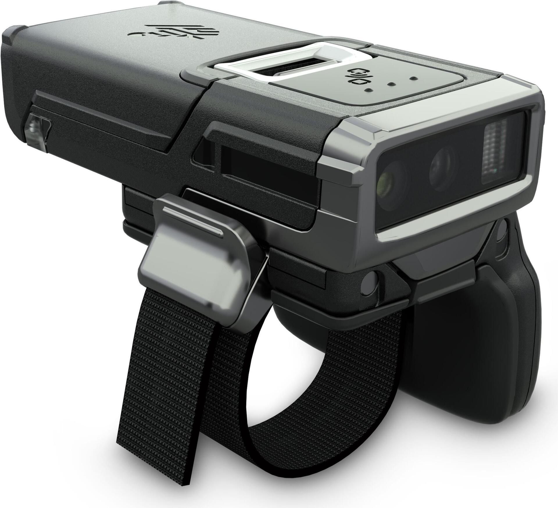 Купить Zebra RS5100, Handrückenhalterung, BT, 2D, SE4710, BT, schwarz, silber Bluetooth Scanner, 2D, Imager (SE4710), OCR, Bluetooth (Klasse 5.2), Schutzart: IP65, inkl.: Akku, 480mAh, separat bestellen: Ladestation, Ladekabel, (RS51C0-LBBHWR) в магазине wardena.ru