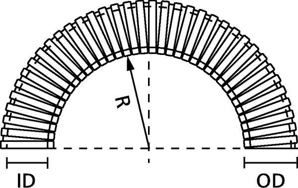 Купить HellermannTyton 166-30708 PCS63-GS/PVC-BK Schutzschlauch Schwarz 570.50 mm 10 m (166-30708) в магазине wardena.ru