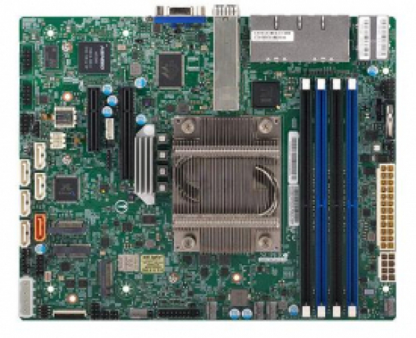 Купить Motherboard Supermicro MBD-A3SSV-8C-SPLN10F SoC FCBGA2106 Intel Atom Processor P5322 SATA M.2 DDR4 IPMI в магазине wardena.ru