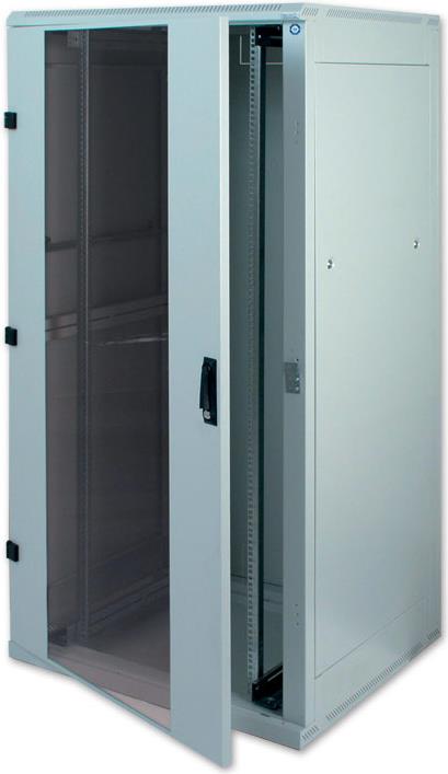 Купить Triton 48,30cm (19") Netzwerkschrank "Delta RZ", 27 HE, 800 x 800 mm, hellgrau RAL 7035 Netzwerkschrank mit 4 Holmen, komplett zerlegbar (RZA-27-A88-CAX-A1) в магазине wardena.ru