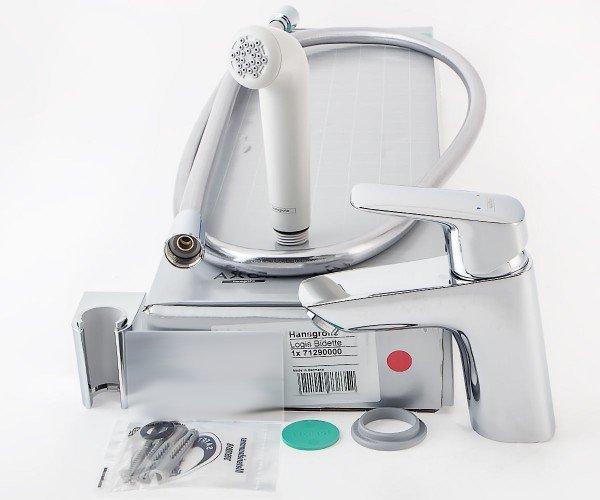 Купить Hansgrohe Logis Смеситель для раковины с гигиеническим душем хром 71290000 в магазине wardena.ru