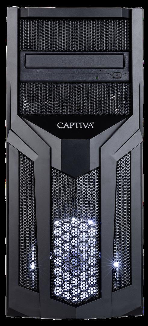 Купить Captiva G7IG 20V1 i5-10400F Tower Intel® Core™ i5 Prozessoren der 10. Generation 8 GB DDR4-SDRAM 1480 GB HDD+SSD Windows 10 Home PC Schwarz (55838) в магазине wardena.ru