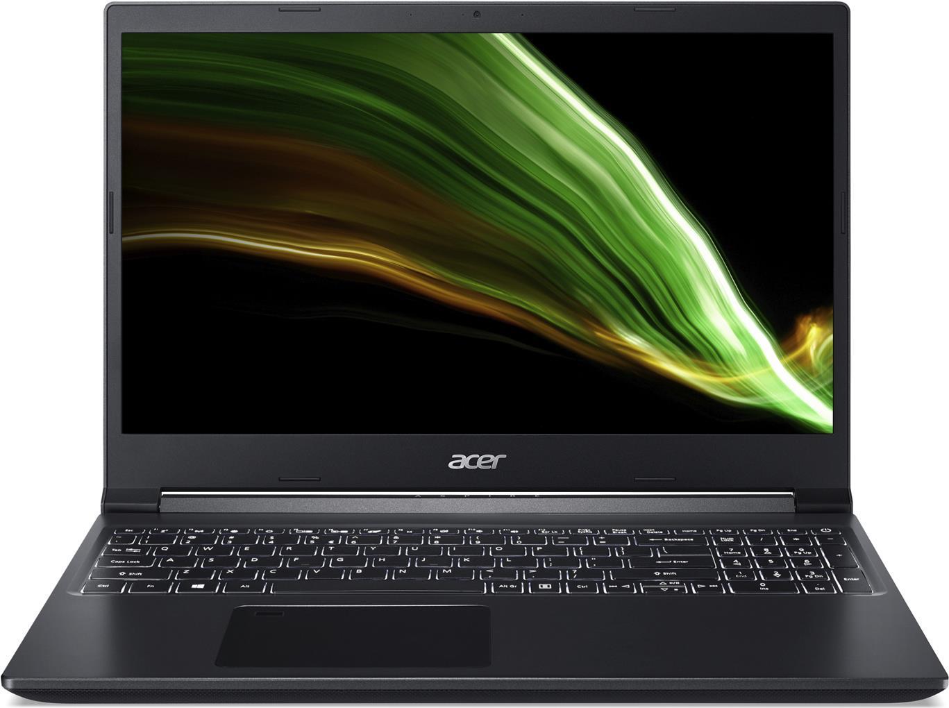 Купить Acer Aspire 7 A715-42G-R4W8 - Ryzen 5 5500U / 2.1 GHz - ESHELL - GF GTX 1650 - 8 GB RAM - 512 GB SSD - 39.62 cm (15.6") 1920 x 1080 (Full HD) - Wi-Fi 6 - Charcoal Black - kbd: Deutsch (NH.QBFEV.007) в магазине wardena.ru