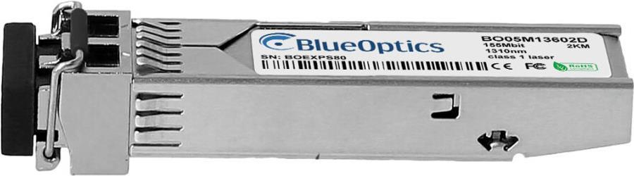 Купить FibroLAN SF1G-GMLX1 kompatibler BlueOptics© SFP Transceiver für Multimode 155Mbit Datenübertragungen in Glasfaser Netzwerken. Unterstützt Ethernet, Fibre Channel oder SONET/SDH Anwendungen in Switchen, Routern, Storage S (SF1G-GMLX1-BO) в магазине wardena.ru