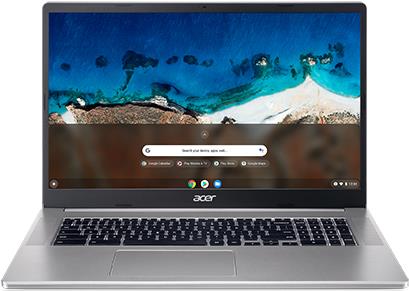 Купить Acer Chromebook CB317-1H-P5EE 43,9 cm (17.3") Full HD Intel® Pentium® Silver N6000 8 GB LPDDR4x-SDRAM 128 GB eMMC Wi-Fi 6 (802.11ax) ChromeOS Silber (NX.AQ2EG.003) в магазине wardena.ru