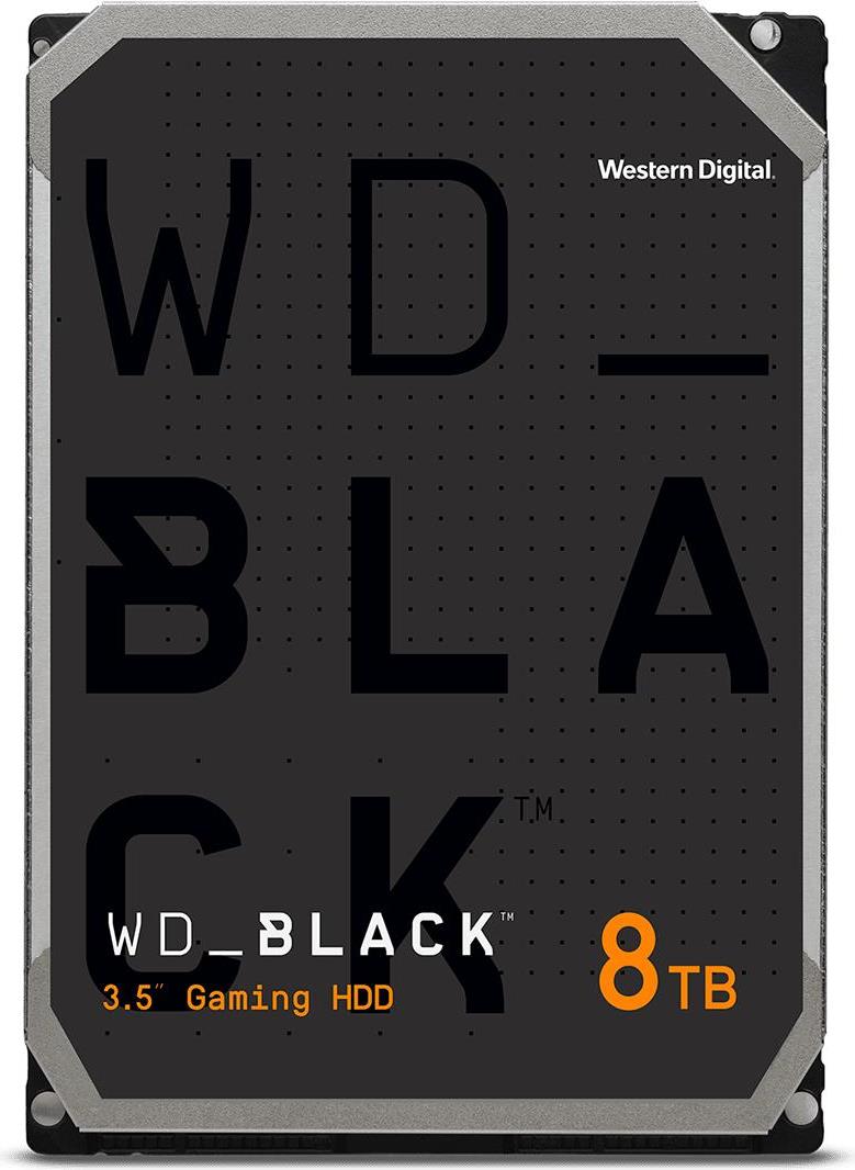 Купить WD Desktop Black 8TB HDD 7200rpm 6Gb/s serial ATA sATA 256MB cache 8,9cm 3.5" intern RoHS compliant Bulk (WD8001FZBX) в магазине wardena.ru
