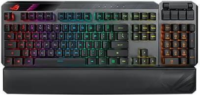 Купить ASUS ROG Claymore II Tastatur RF kabellos + USB QWERTY Schwarz (90MP01W0-BKSA00) в магазине wardena.ru