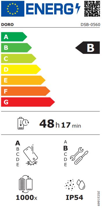 Купить DORO Aurora A30 + Ladestation 128 GB Graphit Dual SIM [Energieklasse B] (380546) в магазине wardena.ru