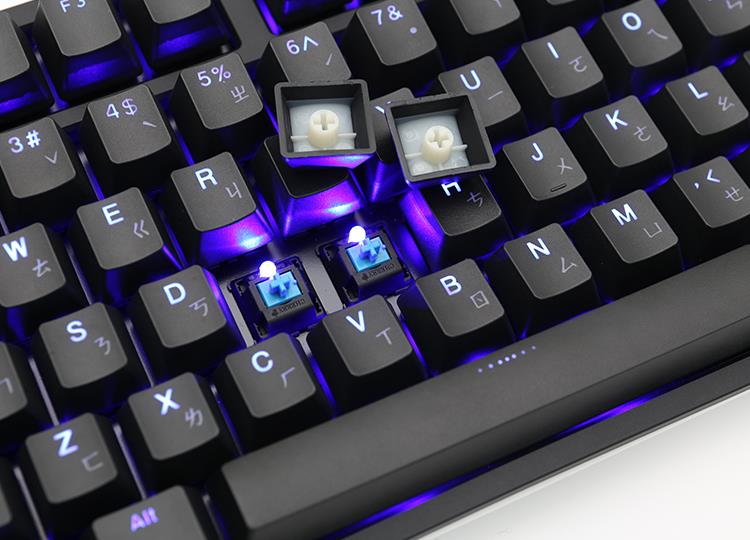 Купить Ducky One 2 TKL Backlit PBT Gaming Tastatur, MX-Blue, blaue LED - schwarz (DKON1887S-CDEPDAZB1) в магазине wardena.ru